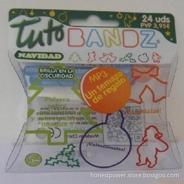 Transparent Packaging Carton, Made of PP, Customized Sizes and Designs Welcomed